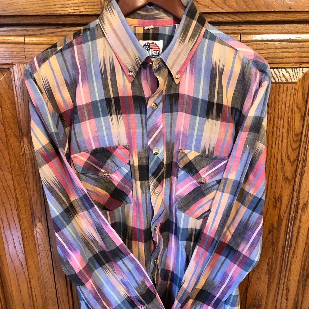 Vintage miller western shirt